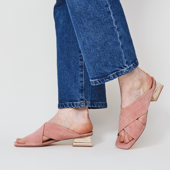 Huma Blanco Sasha rose suede - Picture 2 of 3